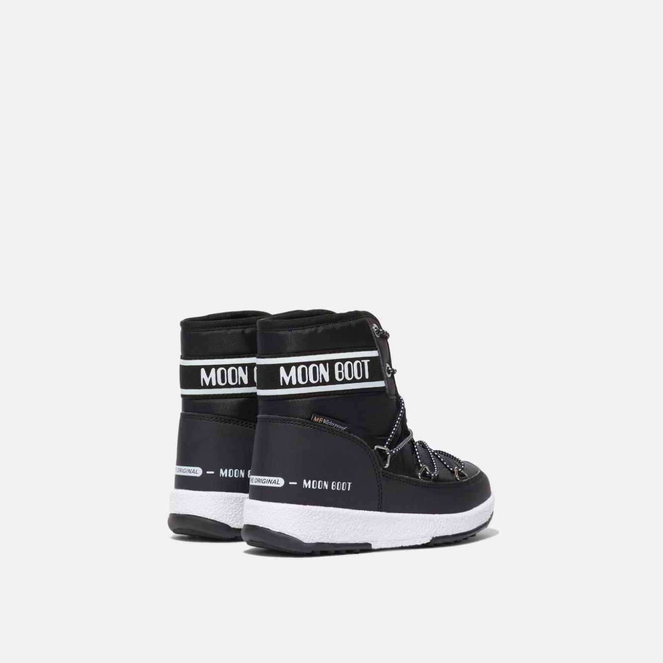 Moon Boot® Protecht Junior Mid Vinterstøvler Barn Svart NO-452937